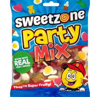 Sweetzone Bags 12x180g PARTY MIX