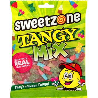 Sweetzone Bags 12x180g TANGY MIX