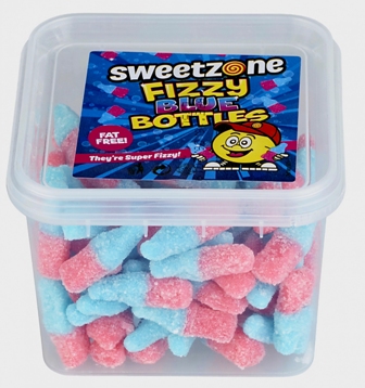 SZ Mini Tubs 170g x24 Fizzy Blue Bottles