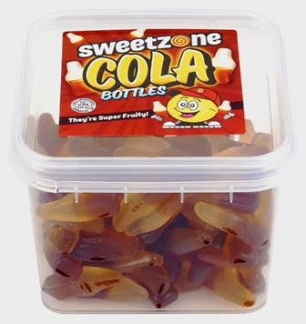 SZ Mini 170g x24 Tubs Cola Bottles