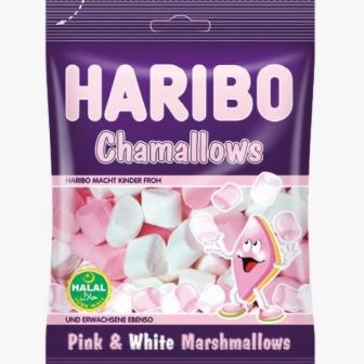 Haribo x24 CHAMALLOW PEMBE BEYAZ