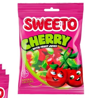 Sweeto 80gx12 Cherry
