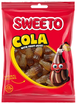 Sweeto 80gx12 Cola Bottles
