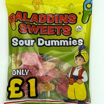 Aladdin's £1 Sour Dummies x12