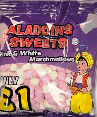 Aladdin's £1 MINI MALLOWS x12