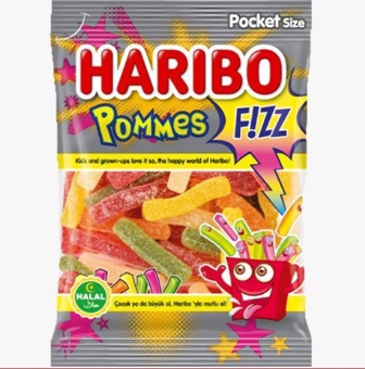 Haribo x24 POMES/ FIZZI CHIPS