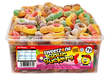 7p Tubs Sour Suckers
