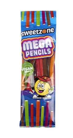 Sweetzone Bags 12x180g Mega Pencils