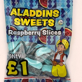 Aladdin's £1 RASPBERRY SLICES x12
