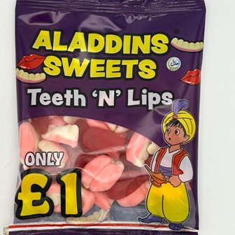 Aladdin's £1 Teeth & Lips x12