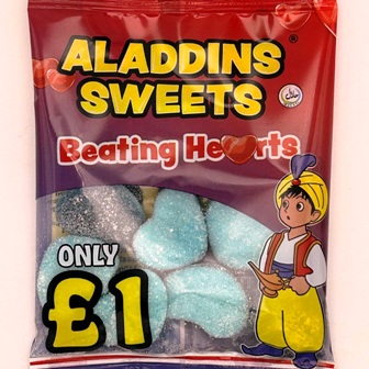 Aladdin's £1 Blue Hearts x12