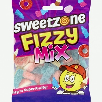 Sweetzone 90gx12 Fizzy Mix