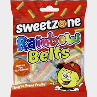 Sweetzone 90gx12 Rainbow Belts