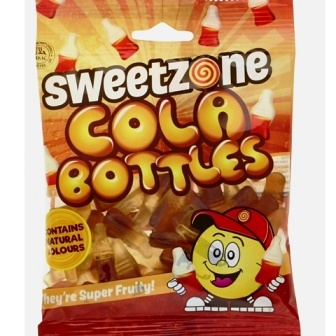 Sweetzone 90gx12 Cola Bottles