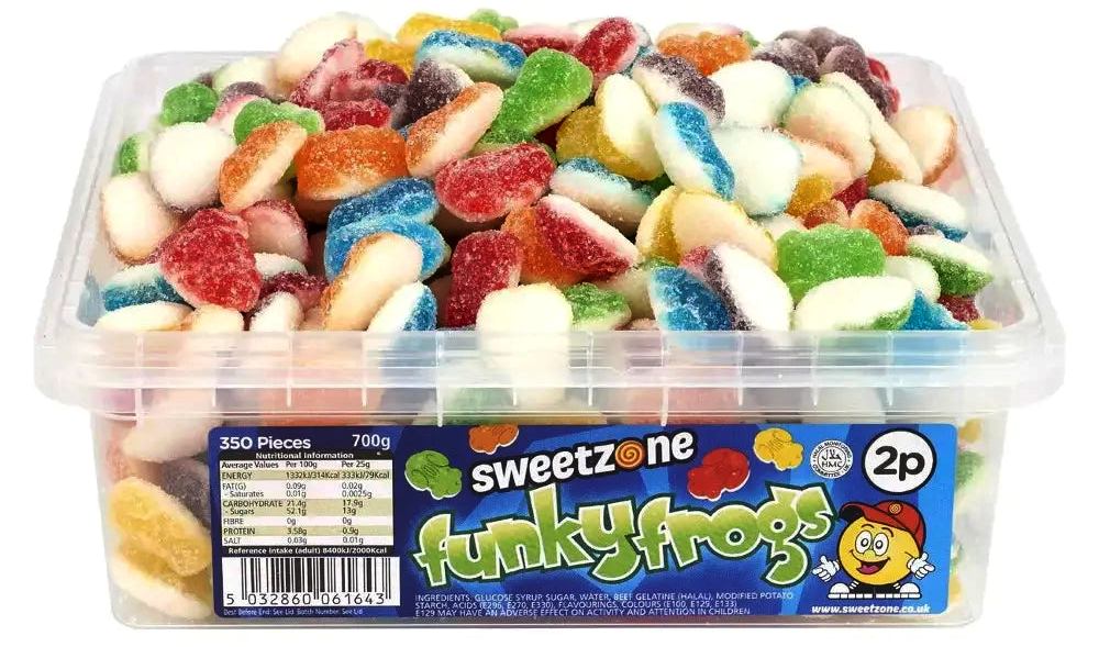2p Tubs Funky Frogs 800g