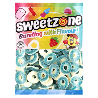 Sweetzone 1kg Raspberry Rings