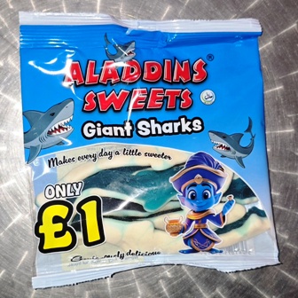 Aladdin's £1 SHARKS x24