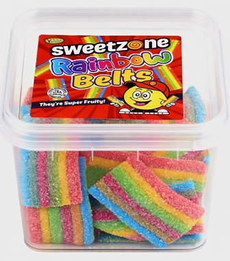 SZ Mini Tubs 170g x24 RAINBOW BELTS