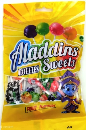 Aladdin's £1 Lollipops x12