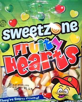 Sweetzone 90gx12 Fruity Hearts