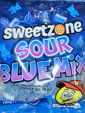 Sweetzone 90gx12 Sour Blue Mix