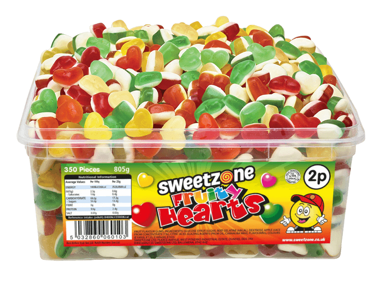 2p Tubs Fruity Hearts