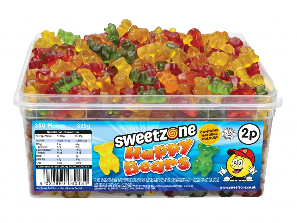 2p Tubs Happy Bear
