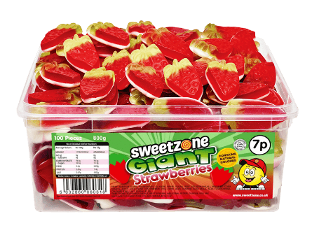 7p Tubs Giant Strawberries