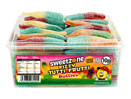 10p Tubs Tutti Frutti Bottles