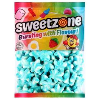 Sweetzone 1kg Raspberry Stars